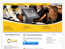 Tablet Screenshot of pos-dynamics.at